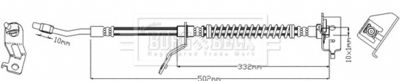 BBH7999 BORG & BECK Тормозной шланг