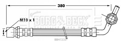 BBH7233 BORG & BECK Тормозной шланг