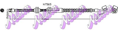 H7565 KAWE Тормозной шланг