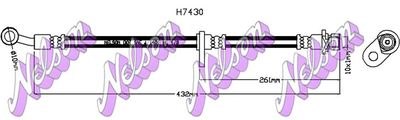 H7430 KAWE Тормозной шланг