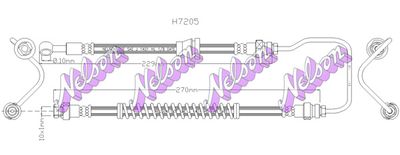 H7205 KAWE Тормозной шланг