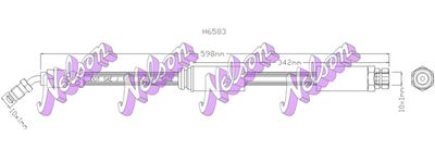 H6583 KAWE Тормозной шланг