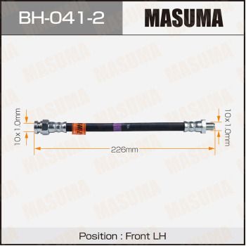 BH0412 MASUMA Тормозной шланг