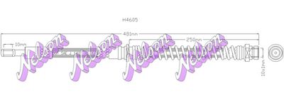 H4605 KAWE Тормозной шланг