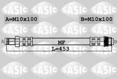 6604021 SASIC Тормозной шланг