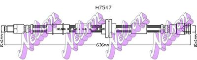 H7547 KAWE Тормозной шланг