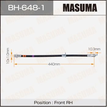 BH6481 MASUMA Тормозной шланг