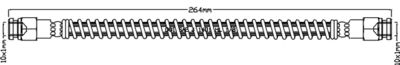 JBH1071R JURATEK Тормозной шланг