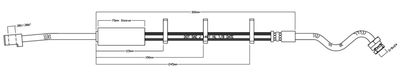 VBJ541 MOTAQUIP Тормозной шланг