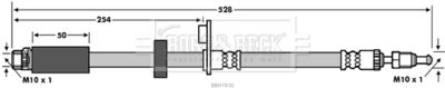 BBH7836 BORG & BECK Тормозной шланг