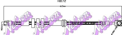 H8172 KAWE Тормозной шланг