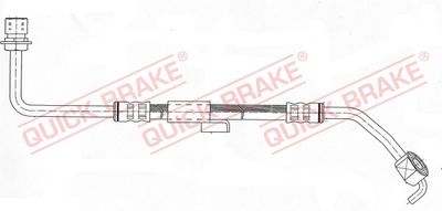 50948 QUICK BRAKE Тормозной шланг