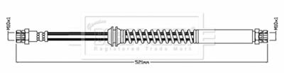 BBH8750 BORG & BECK Тормозной шланг