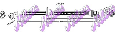 H7397 KAWE Тормозной шланг