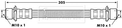 BBH7232 BORG & BECK Тормозной шланг