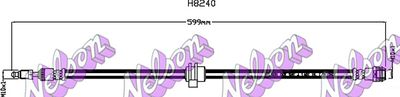 H8240 KAWE Тормозной шланг