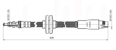 NBH6047 NATIONAL Тормозной шланг