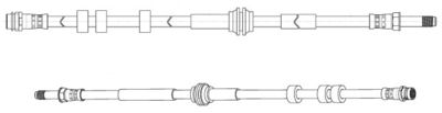 514742 CEF Тормозной шланг