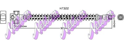 H7322 KAWE Тормозной шланг