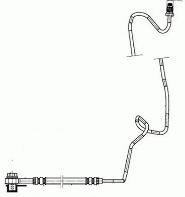 PHD942 TRW Тормозной шланг