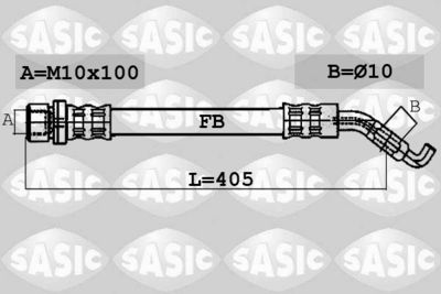 6606107 SASIC Тормозной шланг