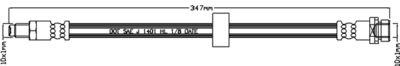 JBH1138 JURATEK Тормозной шланг