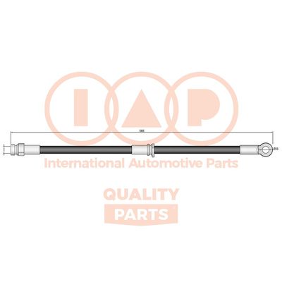 70812028 IAP QUALITY PARTS Тормозной шланг