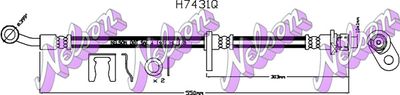 H7431Q KAWE Тормозной шланг