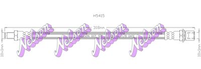 H5415 KAWE Тормозной шланг