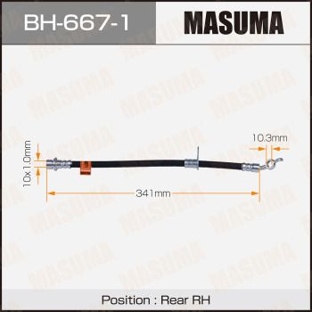 BH6671 MASUMA Тормозной шланг