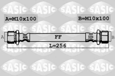 6600020 SASIC Тормозной шланг