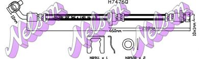H7476Q KAWE Тормозной шланг