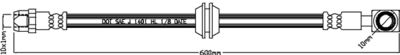 JBH1006 JURATEK Тормозной шланг