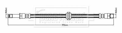 BBH8779 BORG & BECK Тормозной шланг