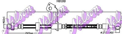 H8108 KAWE Тормозной шланг