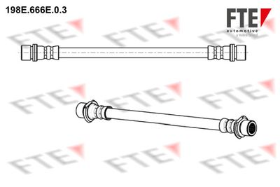 198E666E03 FTE Тормозной шланг