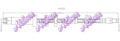 H4505 KAWE Тормозной шланг