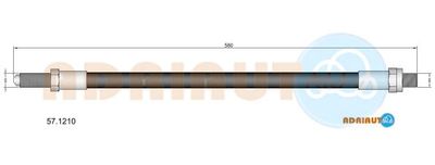 571210 ADRIAUTO Тормозной шланг