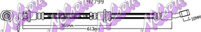 H7799 KAWE Тормозной шланг