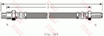 PHC158 TRW Тормозной шланг