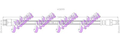 H3899 KAWE Тормозной шланг