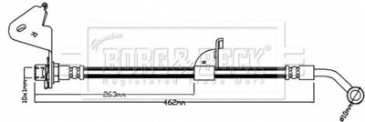 BBH8051 BORG & BECK Тормозной шланг