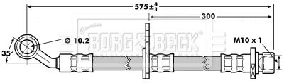 BBH7016 BORG & BECK Тормозной шланг