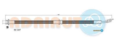 481247 ADRIAUTO Тормозной шланг