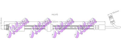 H6145 KAWE Тормозной шланг