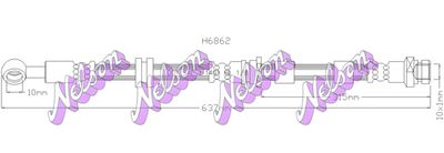 H6862 KAWE Тормозной шланг