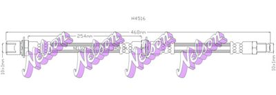 H4516 KAWE Тормозной шланг