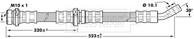 BBH7200 BORG & BECK Тормозной шланг