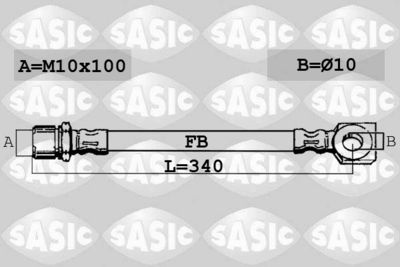 SBH6363 SASIC Тормозной шланг