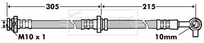 BBH7159 BORG & BECK Тормозной шланг